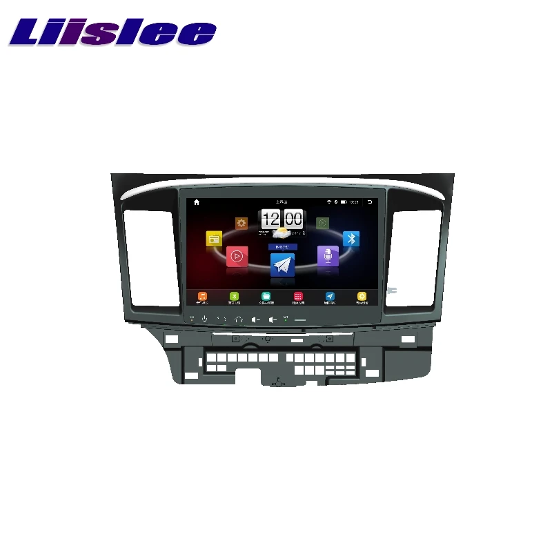 Для Mitsubishi Lancer EX Galant 2007 LiisLee Автомобильный мультимедийный ТВ DVD GPS аудио Hi-Fi Радио
