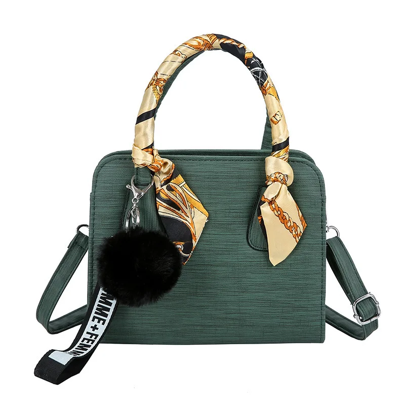 Sac a основной femme ручная сумка винтажная Новая женская брендовая кожаная дизайнерская сумка Высокое качество маленькие повседневные сумки на плечо - Цвет: Зеленый