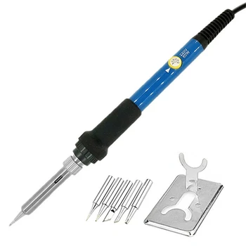 

Wood Burning Pyrography Kit Welding Pen Temperature Adjustable Electric Soldering Iron Set DIN889