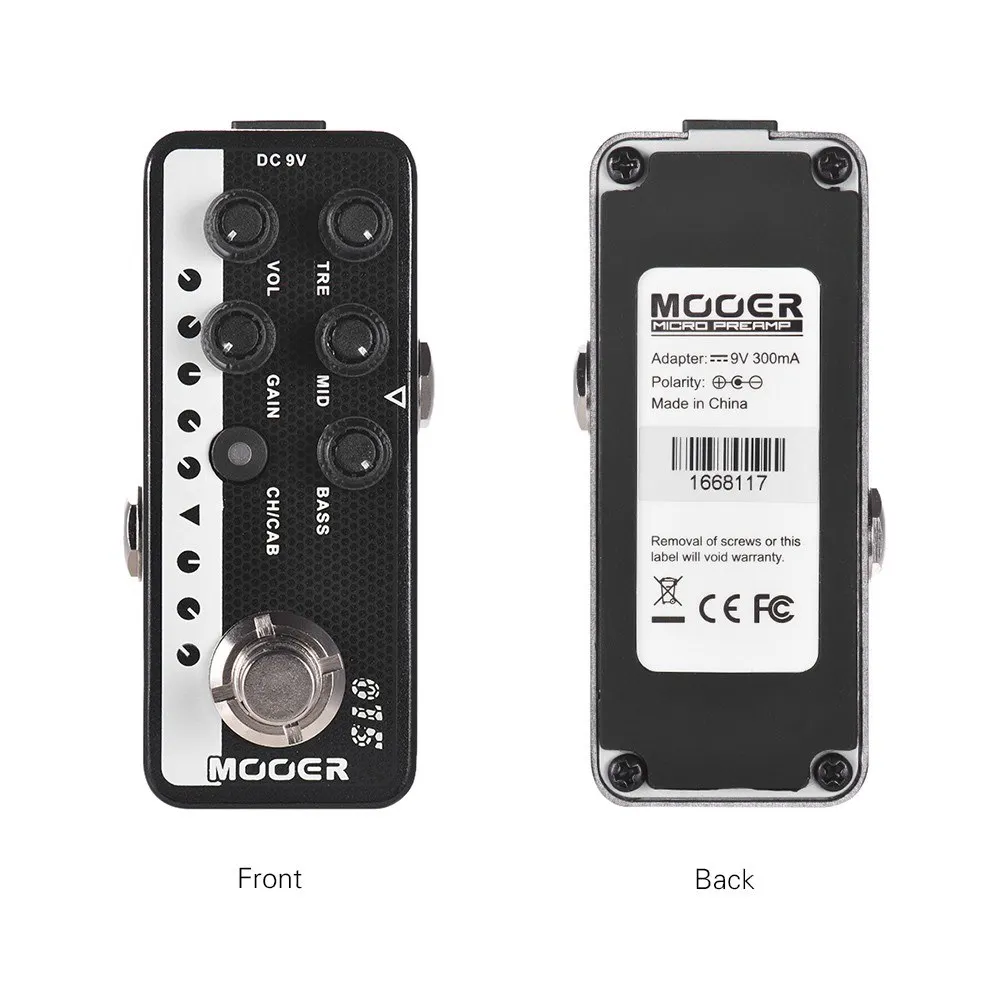 Mooer 015 Brown Sound Digital Preamp Guitar Effect Pedal