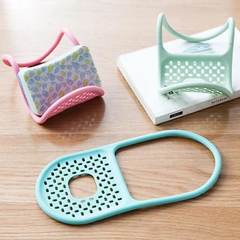

New Sink Leakage Hanging Bag Plastic Sponge Shelf Kitchen Pool Hanging Basket Suspension Leakage Rack