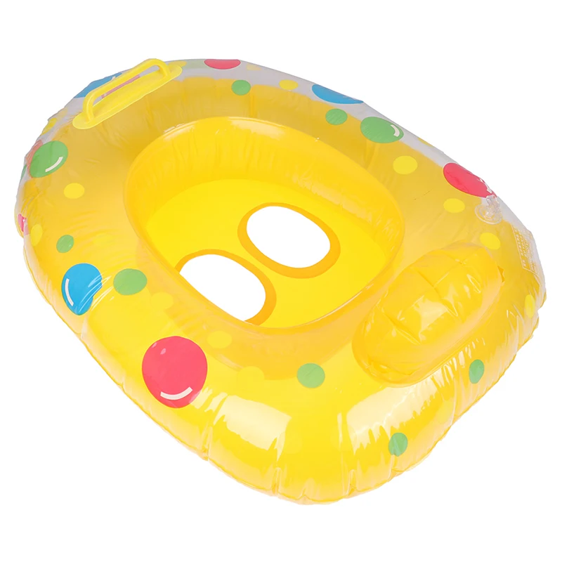 Детский мультяшный безопасный надувной плавающий круг портативный летний надувные изделия для плавания игровой бассейн игрушки спасательный круг для плавания с сидением лодка водный спорт
