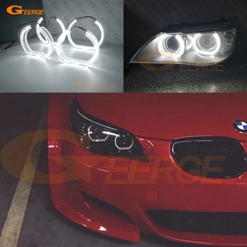 

For BMW 5 SERIES E60 E61 LCI 525i 528i 530i 545i 550i M5 2008-2010 Xenon headlight DTM Style Ultra bright led Angel Eyes kit