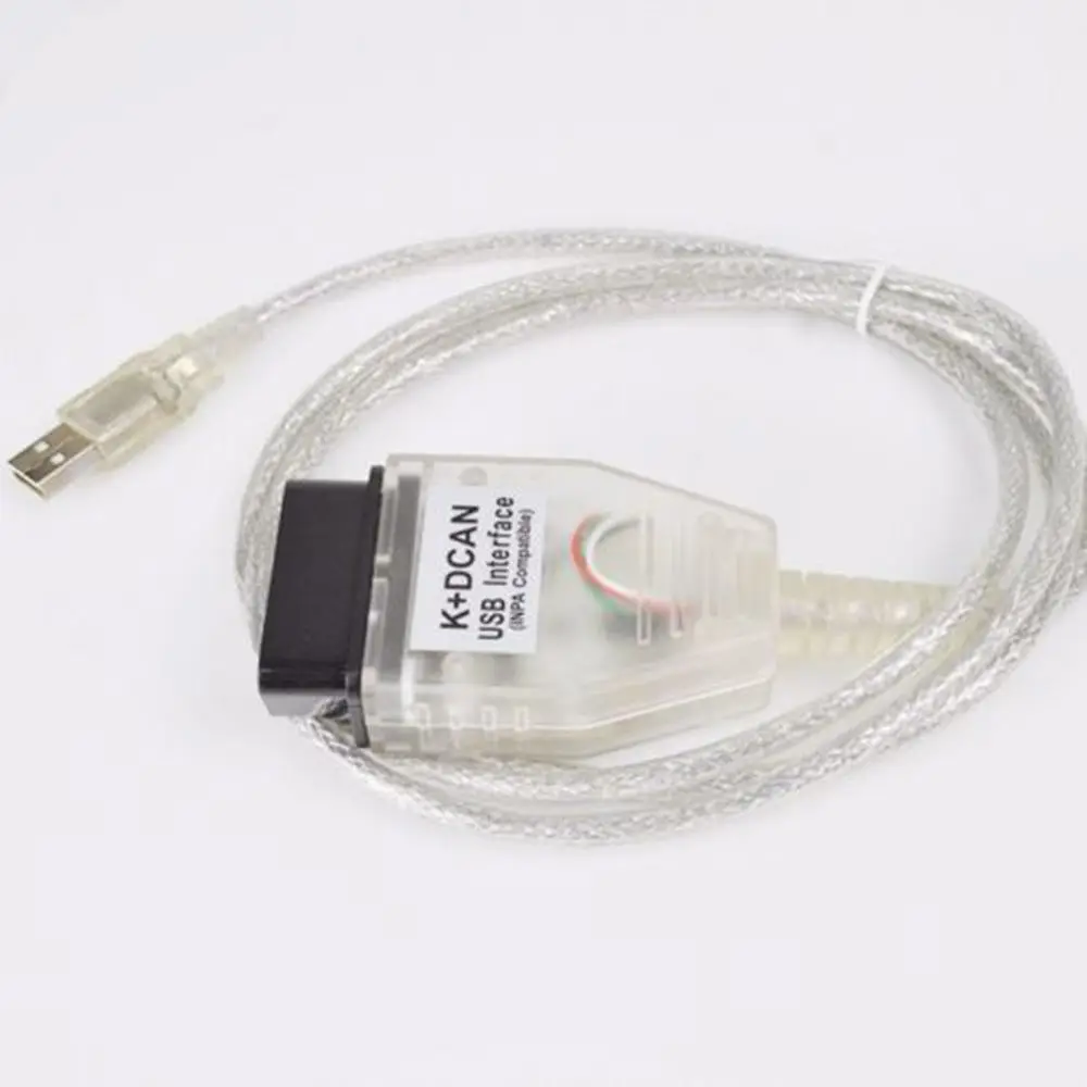 K+ CAN K+ DCAN OBD2 USB кабель интерфейса INPA EDIABAS NCS EXPERT Диагностический кабель для BMW E60 E61 E83 E81 E87 E90 E91 E93 E70 R56