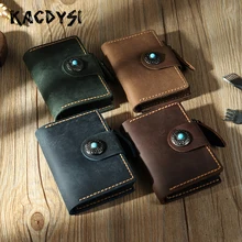 Crazy Horse, Воловья кожа, ручная работа, маленький мужской держатель для ключей, мини, последний ключ, безопасная вешалка, качественный мешочек с брелоком, сумка для ключей, сумка для монет, кошелек