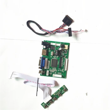 

Fit B140XTN02.0/2/3/5/7/8 2AV HDMI VGA Keyboard 14" LCD panel LED 40-Pin LVDS cable 1366*768 display controller drive card kit