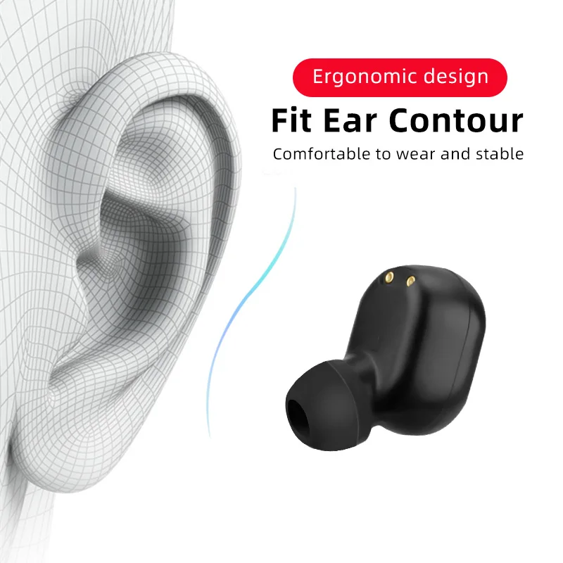 TWS беспроводные Bluetooth гарнитуры PK F9 I9S наушники беспроводные наушники с двойным микрофоном для iPhone Xiaomi huawei samsung