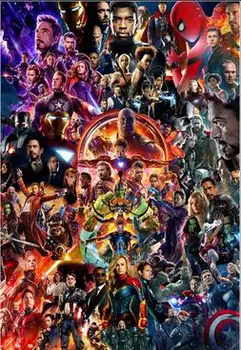 

24style 2019 Movie Endgame Art Film Print Silk Poster for Your Home Wall Decor 24x36inch