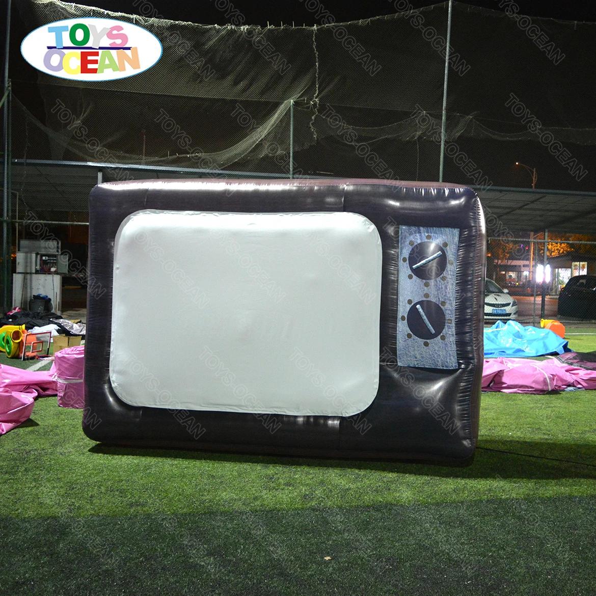 The Latest Design Of Home Backyard Inflatable Tv Outdoor Inflatable Movie Screen For Sale