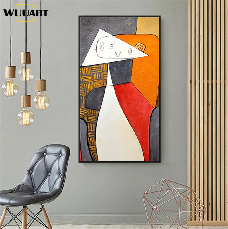 

Handmade abstract oil painting on canvas famous works of abstract art on the wall and living room decoration paintings frameless