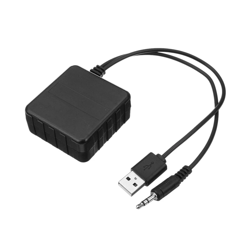 Автомобильный беспроводной bluetooth-модуль адаптер Универсальный USB 3,5 мм Aux аудио плеер кабель