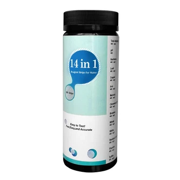 

50pcs/bottle Accurate Swimming Pool 14 In 1 Papers Drinking Water Test Strip Analyzing Quality Hardness Universal Practical