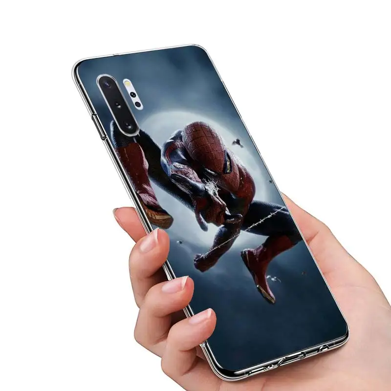 The Spiderman Marvel For Samsung Galaxy Note 20 10 9 8 Plus Ultra Lite M21 M31 M31S M10S M20 M21 M32 M12 Phone Case best case for samsung