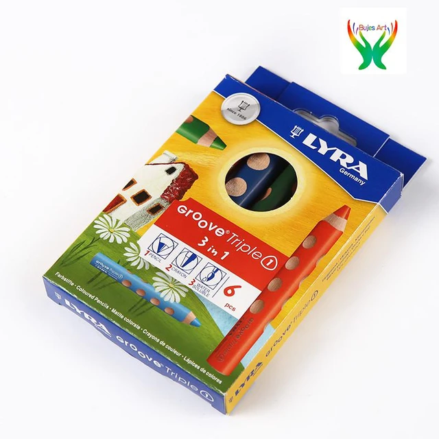 German Lyra Thick Pen Fat Hole Colored Pencil Coloring Office