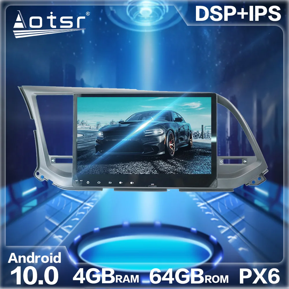 Android 10 4G + 64GB Автомобильный радиоприемник с навигацией GPS плеер Авто Стерео HD