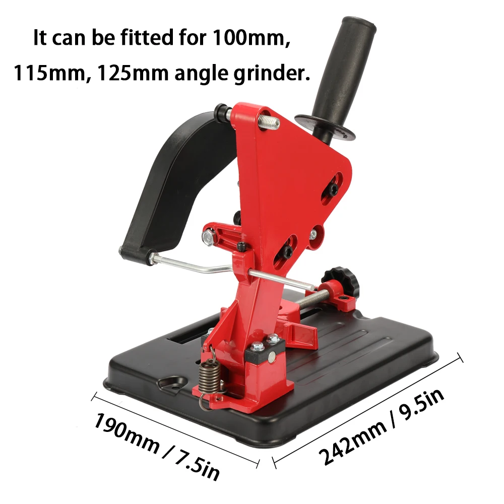 LAMEZIA Electrical Angle Grinder Drill Stand Fixed Multifunctional Bracket Holder Cutting Machine Hand Power Tool Part Accessory