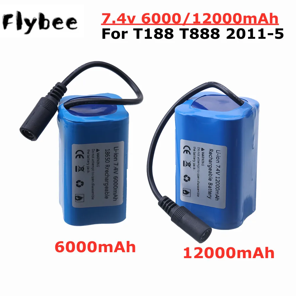 7 4 V 12000Mah 6000mAh батарея для T188 T888 2011-5 V007 C18 H18 и т. Д. Пульт дистанционного управления |