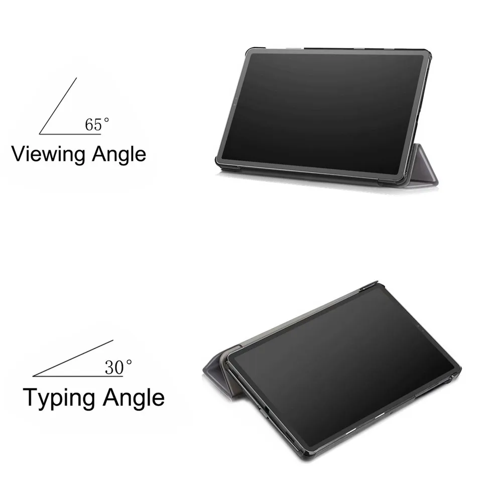 Умный чехол для Samsung Galaxy Tab S5E 2019 тонкий s5e с диагональю 10 5 дюйма функцией подарок 1 2