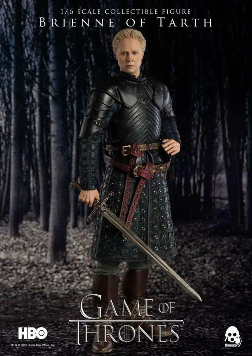 Полный Набор фигурок куклы hreeZero 3Z0056 1/6 престолов Brienne of Tarth Коллекционная Фигурка делюкс кукла игрушки для коллекции