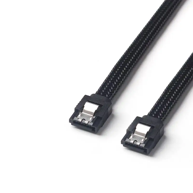2 шт. SATA кабель 3,0 для жесткого диска SSD HDD шнур 6 Гбит/с Sata 3 прямые/Угловые кабели для настольного ПК/оптический привод/DVD