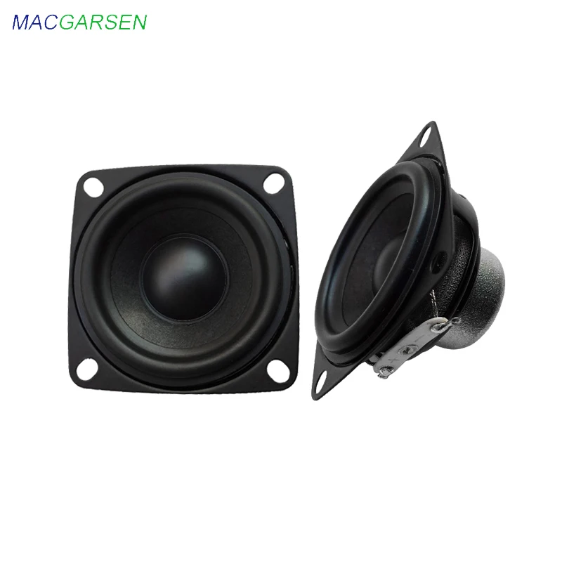 

2 inch Audio 4 ohm 10W Speaker Full Range Portable Computer TV PC Bookshelf Speakers 53mm HIFI Music Bluetooth Loudspeaker 2pcs