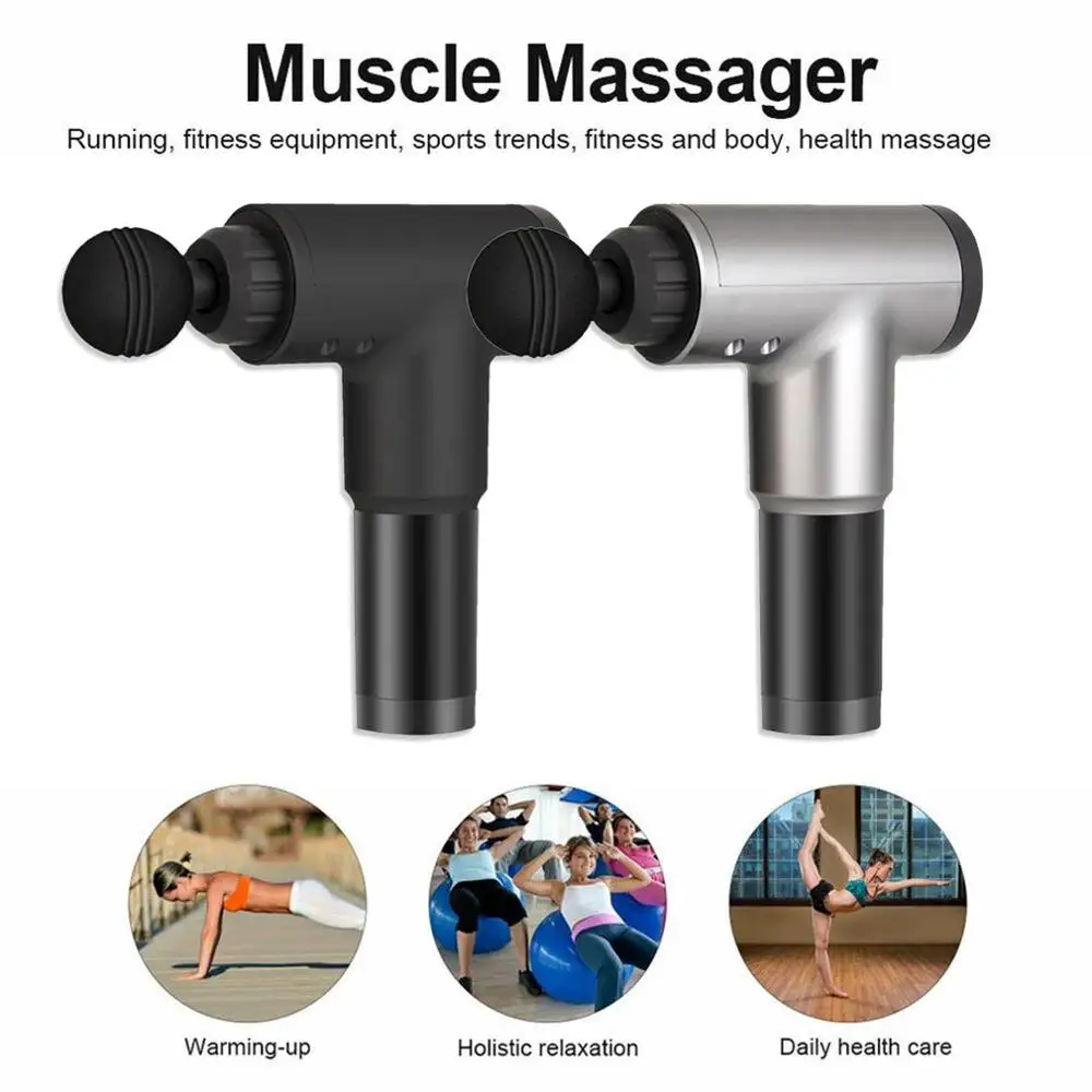 

Physiotherapy Muscle Massage Gun Health Body Massager Deep Relaxation Device High Frequency Vibration Impact Fascia Gun