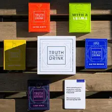 275pcs/box Truth or Drink Card Games Interesting Board Game for Adult Birthday/ Drinks Strategy Party/ Camping Game Cards