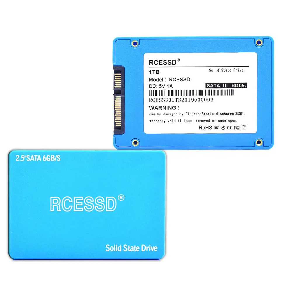 RCESSD Пластик 240 ГБ 120 ГБ 480 960 1 ТБ SSD 2,5 жесткий диск твердотельных дисков 2," внутренний SSD128GB 256 ГБ 512