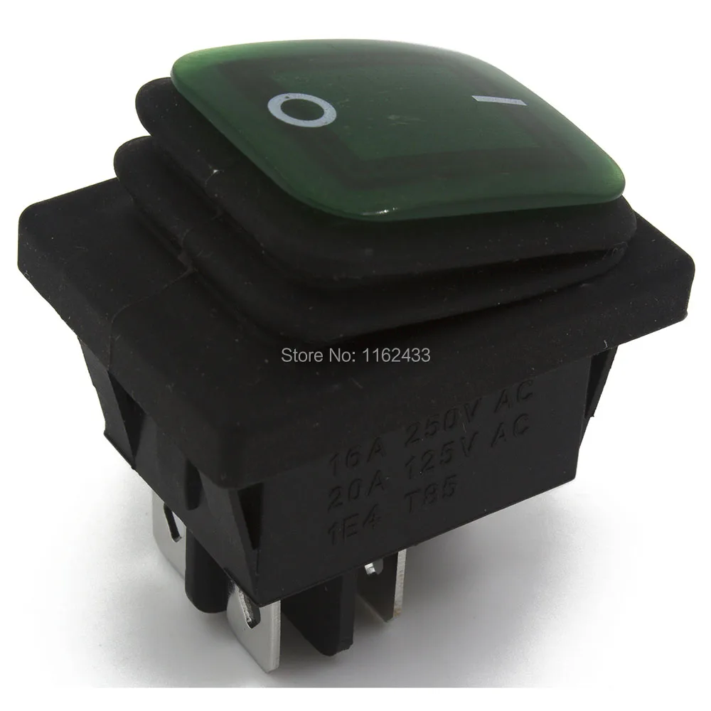 KCD4 2X1NR перфорированный 29x22 мм 4 контактный (ВКЛ) ВЫКЛ сброс нажатием