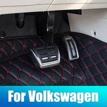 Автомобильный газ педаль топлива комплект педаль тормоза сцепления педали для VW Golf 7 GTi MK7 Seat Leon 5F MK3 Octavia A7 Rapid Audi A3 8V Passat