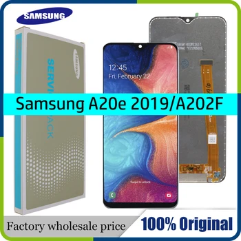 

Original 5.8" LCD For Samsung Galaxy A20e A202 A202F A202F/DS LCD Display Screen replacement Digitizer Assembly+service package
