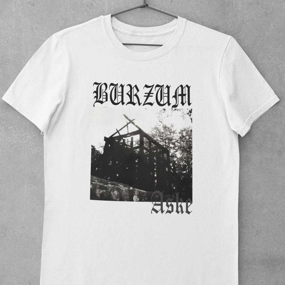 Футболка Burzum Aske футболка новый дизайн Повседневная унисекс размер S 2XL |