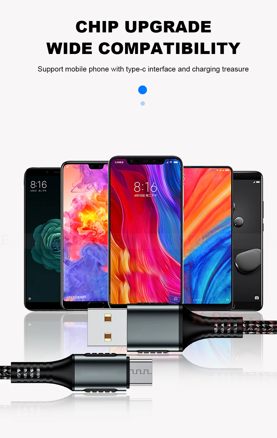 Micro USB кабель 3.0A Быстрая зарядка Microusb кабель зарядного устройства для samsung J4 J5 J6 J7 Xiaomi Redmi Note 5 4 Android Кабели для телефонов