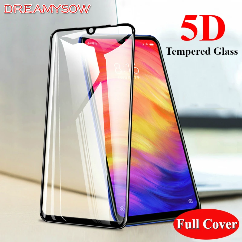 

5D Full Screen Tempered Glass for Xiaomi Redmi Note7 Pro Protective Film for Redmi Note6 Pro Note5 Note4X Redmi 5Plus 6 6A Glass