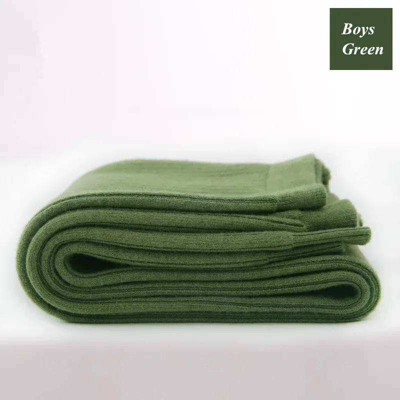 Children Cashmere Pants Autumn/Winter Kids Thick Warm Wool Legging Teen Boy Girl 2-16 Years Trousers LC259