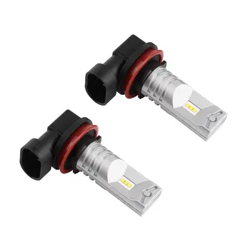 

2pcs 6LED 60W Car LED Front Fog Light Headlamps DC12-24V 6500K H8 H9 H11 Car Headlights Aviation Aluminum Drop Shipping