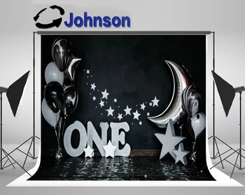 

Discount Balloons Baby Birthday Party Star photography studio background Computer print party backdrop