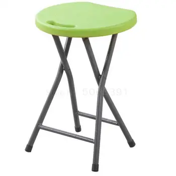 

Foldable Stool Outdoor Portable Small Bench For Family Use Recreational Fishing Stool Fashionable Plastic Chair