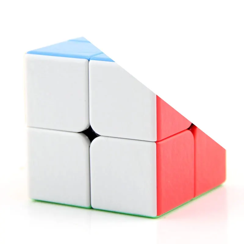 ShengShou драгоценный камень 2x2x2 волшебный куб 2x2 Cubo Magico Профессиональный Нео скоростной куб головоломка антистрессовые игрушки для детей - Цвет: Stickerless