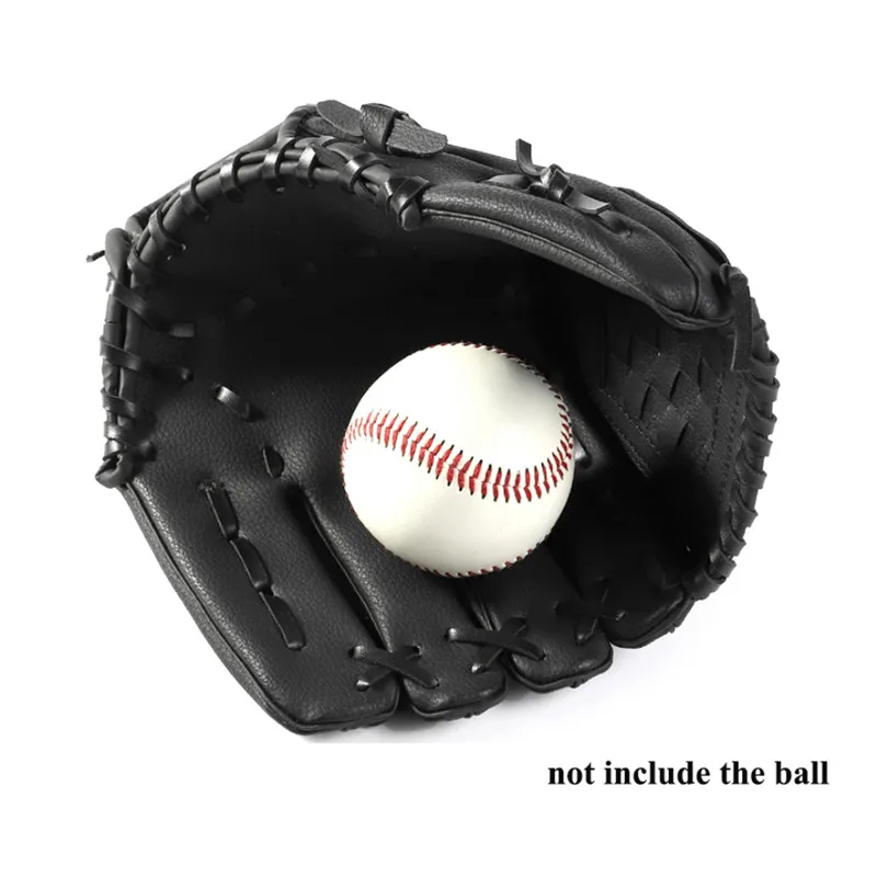 Guante de béisbol para deportes al aire libre, equipo de práctica de Softball, talla 10,5/11,5/12,5, para hombre y mujer, mano izquierda