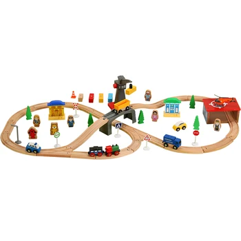 

Train Track Toy Mine Site Rail Transport Series Train Toy Compatible With Brio Wooden Track Children's Toy Car