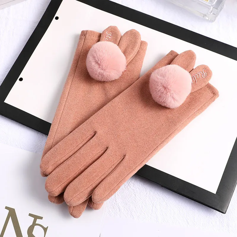 

Warm Gloves Ladies Winter Outdoor Cycling Driving Non-slip Manufacturers Approved Elastic Touch Screen Guantes Ciclismo Eldiven