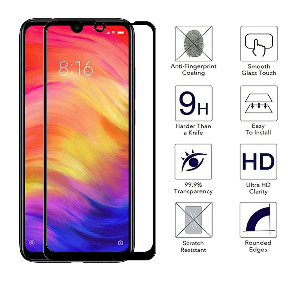 3 шт. 5D 9H HD Закаленное стекло Защитная пленка для экрана для Xiao mi Red mi Note 8 7 6 k20 Pro защита для Xiaomi mi 9 SE 9X Pantalla