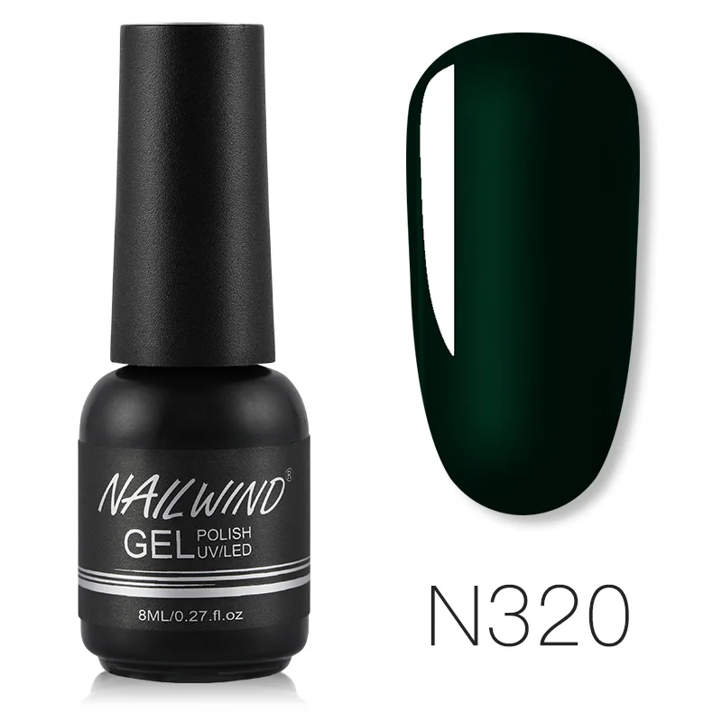 RE11-N320 NAILWIND набор гибридных лаков для маникюра Полупостоянный гель uv Vernis светодиодный Гель-лак впитываемый художественный Гель-лак для ногтей - Цвет: RE11-N320