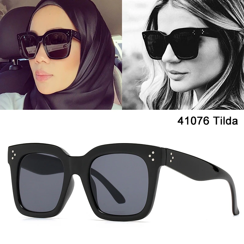 JackJad gafas De Sol cuadradas TILDA para mujer, anteojos De Sol femeninos con tres puntos, diseño De marca Estilo Vintage, 41076|de sol|oculos solsunglasses women gradient - AliExpress