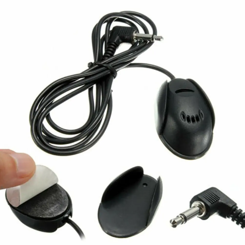 Car Navigation GPS Microphone Car Speaker External Microphone Paste 3.5mm Stereo
