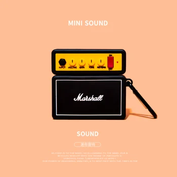 

Portable Silicone Case for Apple AirPods1 2 cute airpods case for airpodspro 3 cartoon Shockproof earbuds case