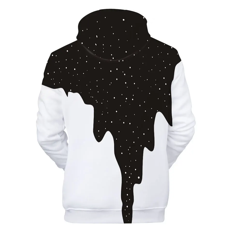  3D Print Paint Bucket Star Galaxy Hoodie Women Men Fashion Streetwear Hoodies Sweatshirts Women Pul