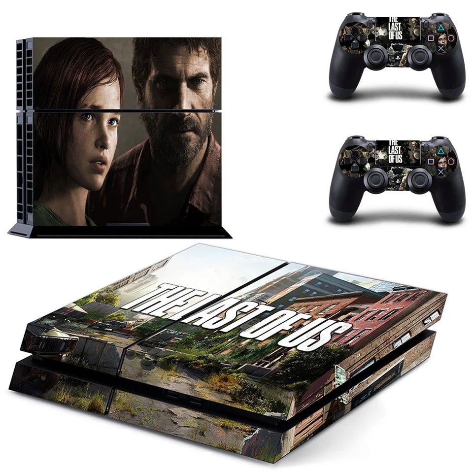 DPTM2068 Наклейка на кожу PS4 виниловая для консоли sony Playstation 4 и 2 контроллеров PS4 наклейка на кожу-последний из нас - Цвет: DPTM2068