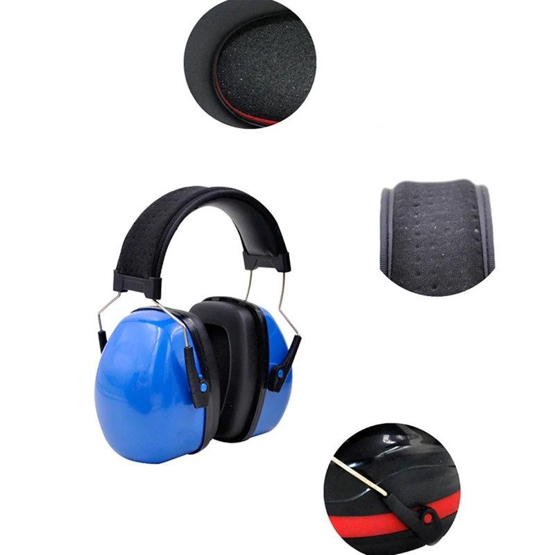 

Foldable Head Earmuffs Anti-Noise Ear Protector NRR 30dB For Work Study Sleeping Woodwork Shooting Hearing Protection Ear Safety
